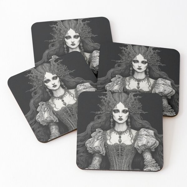 Item preview, Victorian Dark Goth Art designed and sold by TheDarkWardrobe.