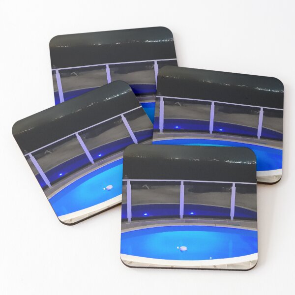 Item preview, Cooling off under the stars in illuminated luxury pool designed and sold by NJH110.