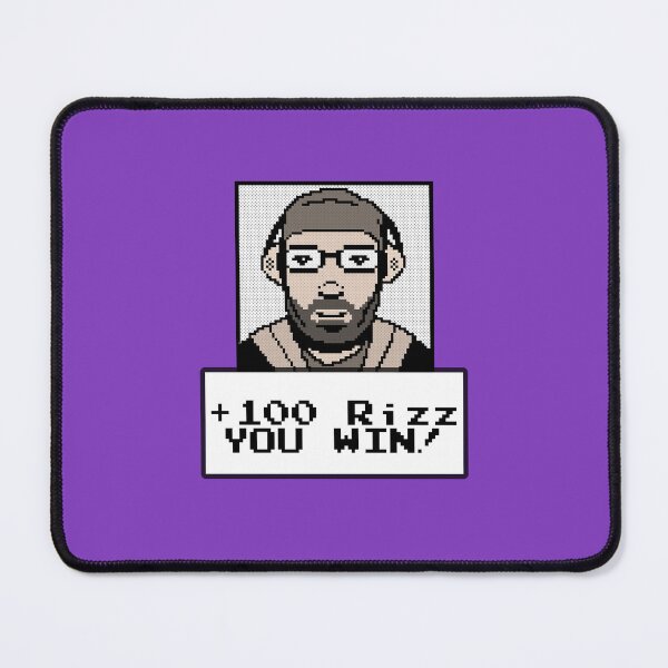 Item preview, Rizz +100 You Win Retro Gamer designed and sold by FooqualityDs.