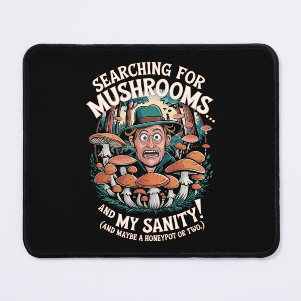 Item preview, Funny Forager Mushroom Hunting Design - Wild Forest Adventure Art  designed and sold by gk-creations.