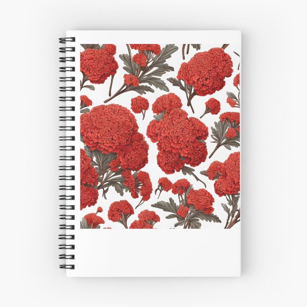 Item preview, Red Yarrow Pattern designed and sold by HOMETOWN86.