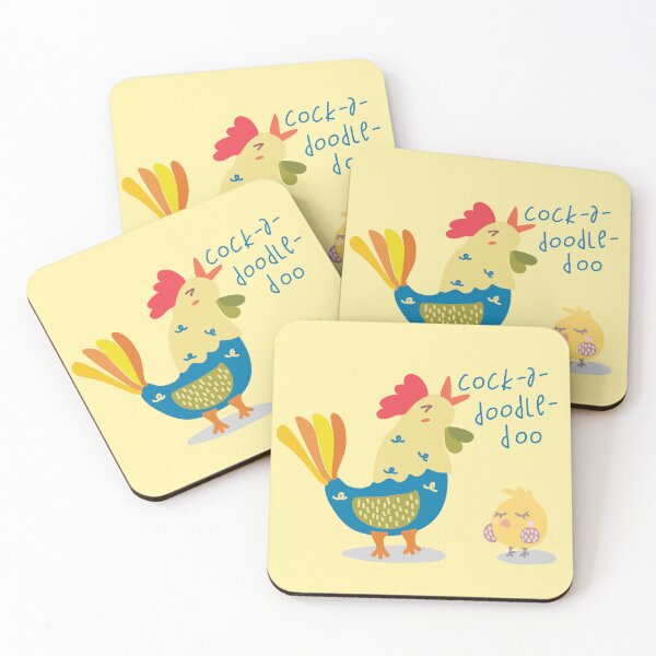 Item preview, Cock a doodle doo designed and sold by BroccolinPeach.