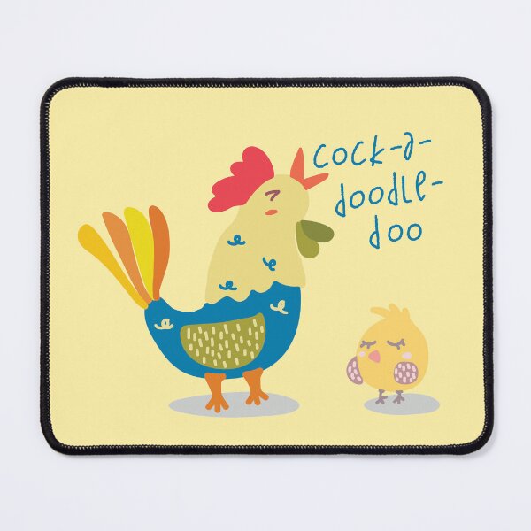 Item preview, Cock a doodle doo designed and sold by BroccolinPeach.