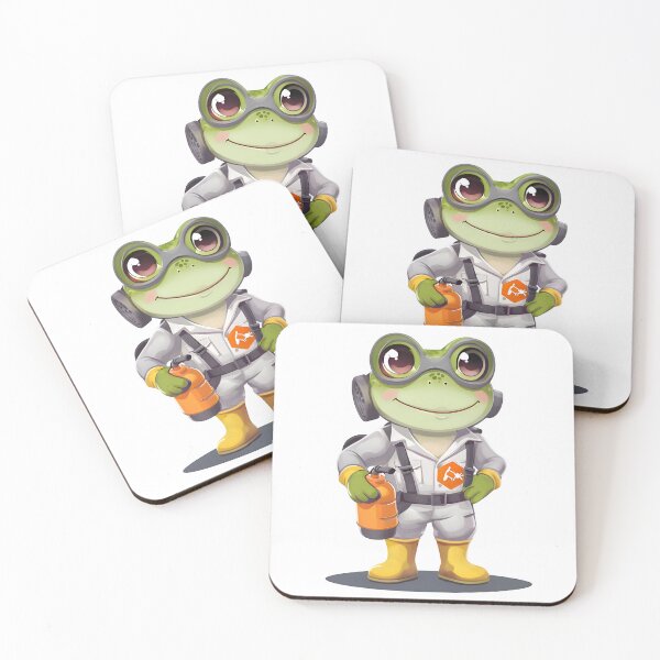 Item preview, A Cute Exterminator Frog designed and sold by DWorriBHappi.