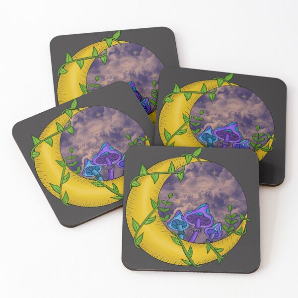 Item preview, Witchy Mushroom nature design designed and sold by WrensDgtDesigns.