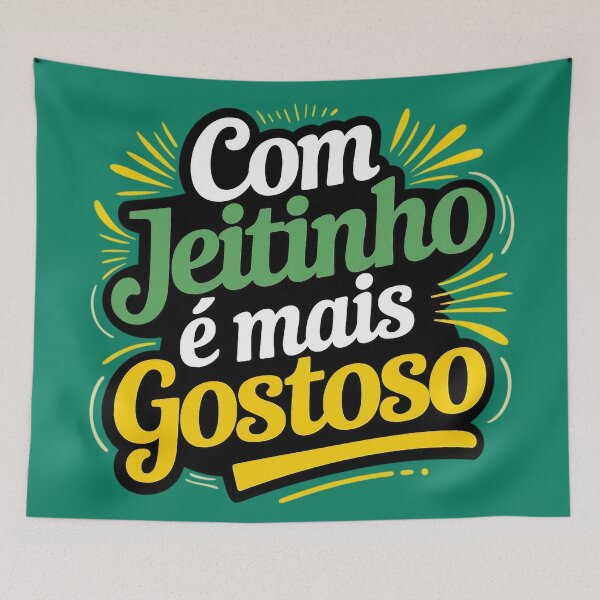 Item preview, Com Jeitinho É Mais Gostoso designed and sold by Not Hugo.