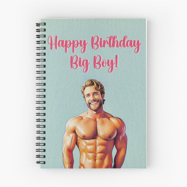 Item preview, Happy Birthday Big Boy! designed and sold by Hunkyismything.