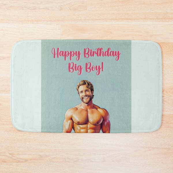 Aperçu de l'œuvre Joyeux anniversaire grand garçon ! créée et vendue par Hunkyismything.