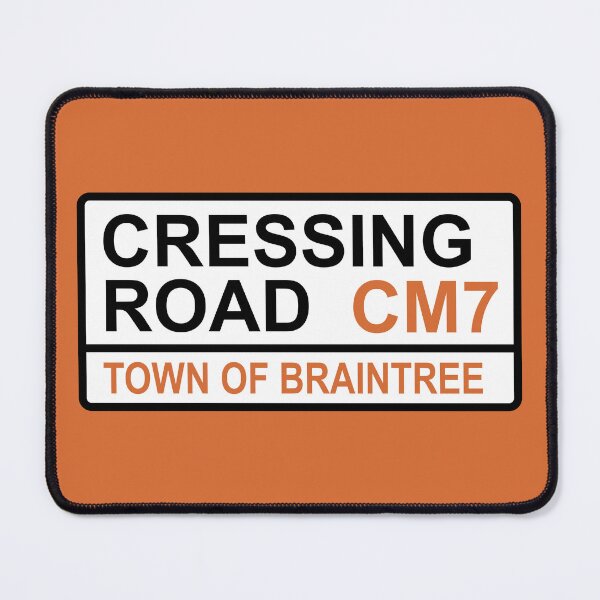 Item preview, Braintree Cressing Road Iconic Street Sign designed and sold by DelfDesign.