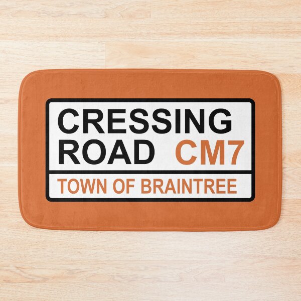 Item preview, Braintree Cressing Road Iconic Street Sign designed and sold by DelfDesign.