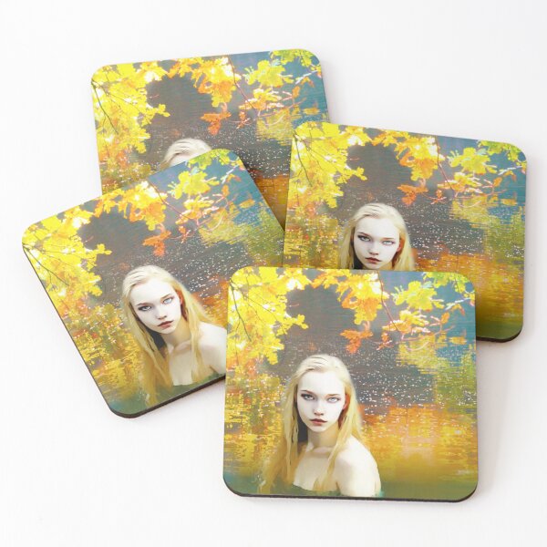 Item preview, Indian Summer Retreat: Cooling Off by the River designed and sold by Sanctum Icons.
