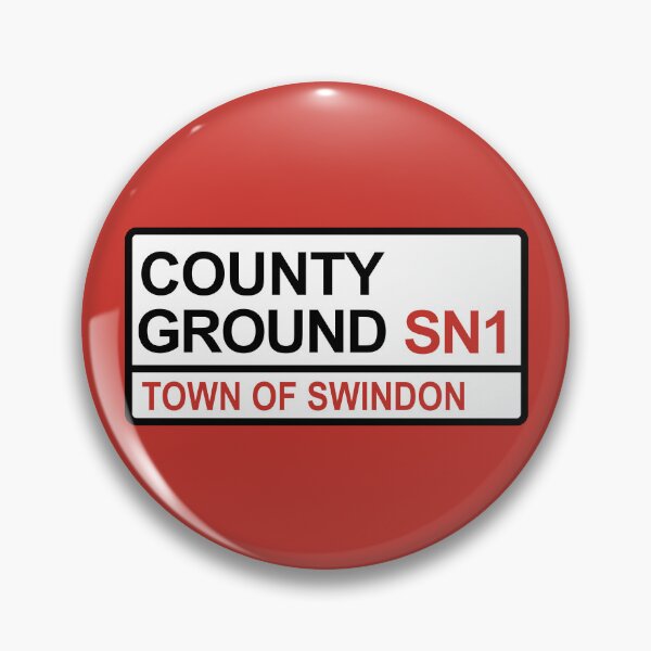 Item preview, Swindon Town County Ground Iconic Street Sign designed and sold by DelfDesign.