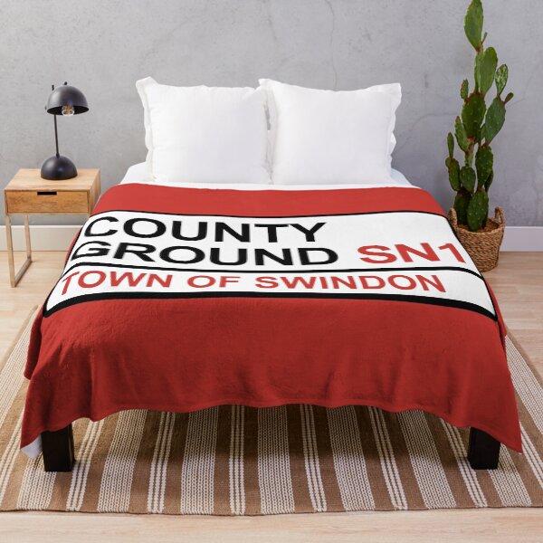 Item preview, Swindon Town County Ground Iconic Street Sign designed and sold by DelfDesign.
