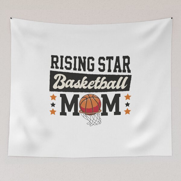 Item preview, Rising Star Basketball Mom designed and sold by HandicraftArt.