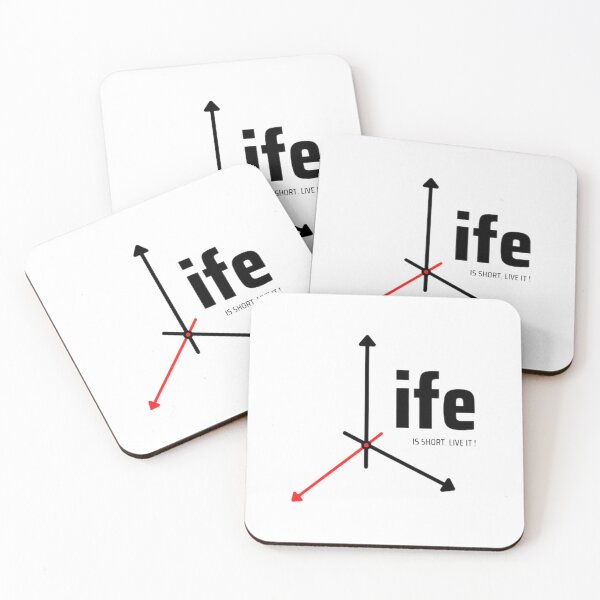 Item preview, Life if short live it. Typography designe  designed and sold by InsightA.