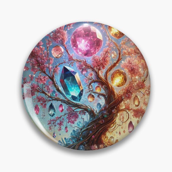Item preview, Enchanting Fantasy Gemstone Art: Aquamarine, Sapphire, Emerald,  designed and sold by ZulryLifestyles.