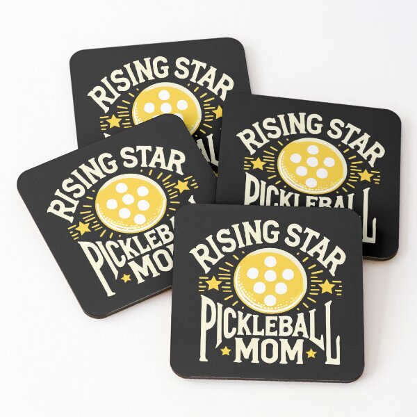 Item preview, Rising Star Pickleball Mom designed and sold by HandicraftArt.