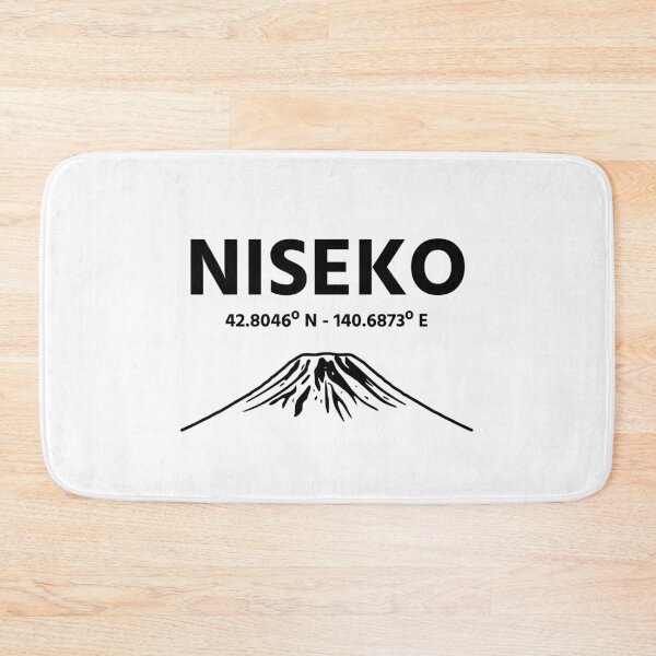 Item preview, NISEKO GPS Mt. Yotei - Black, Japan Hokkaido Niseko | Nagano Hakuba Snowboard Snowboarding Japow designed and sold by PawaPotto.