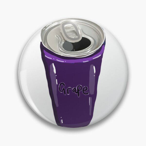 Item preview, grape soda can x designed and sold by MysticRacoon6.