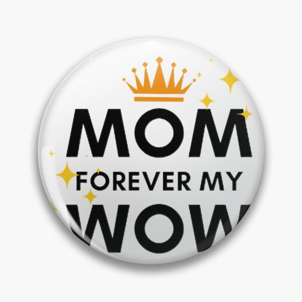 Item preview, Mom is forever wow. Typography designe. designed and sold by InsightA.