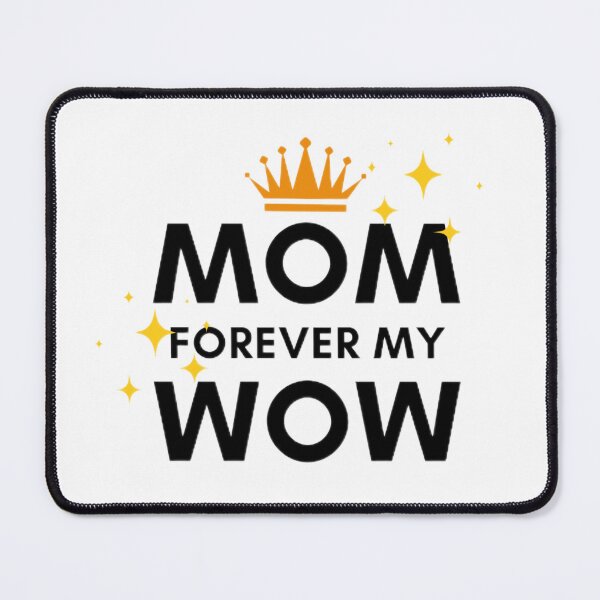 Item preview, Mom is forever wow. Typography designe. designed and sold by InsightA.