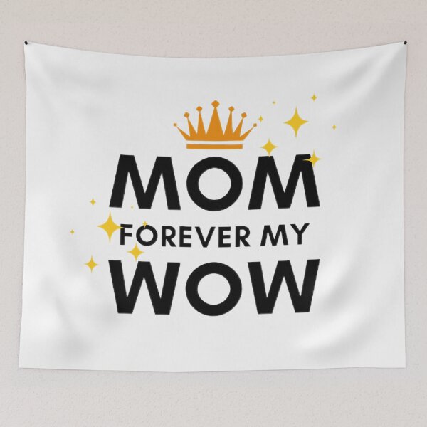 Item preview, Mom is forever wow. Typography designe. designed and sold by InsightA.