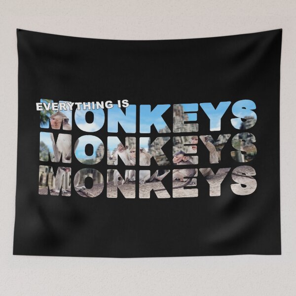 Item preview, Everything is MONKEYS MONKEYS MONKEYS - Big Bang Funny designed and sold by Adam Gormley.