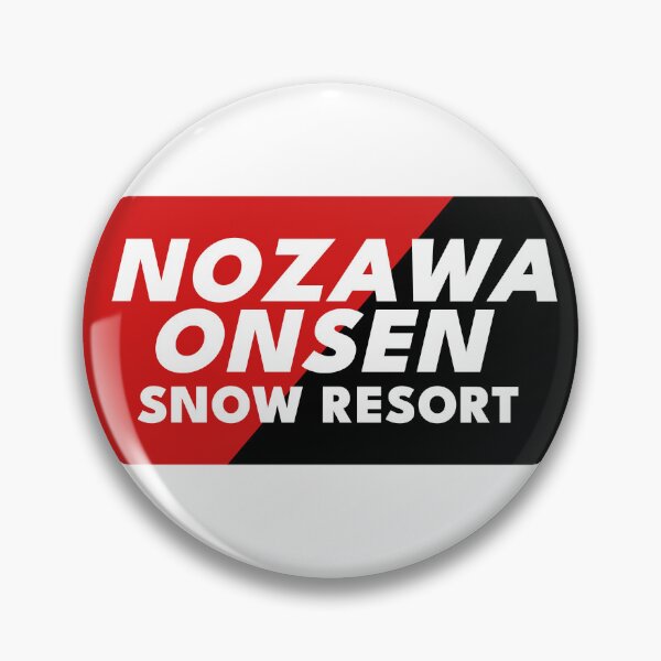 Item preview, Nozawaonsen Ski Resort 04 - Whtie, Japan Nagano Nozawa Onsen | Hakuba Niseko Hokkaido Shiga Kogen Snowboard Snowboarding Japow designed and sold by PawaPotto.