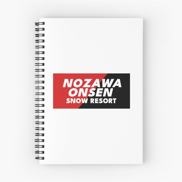 Item preview, Nozawaonsen Ski Resort 04 - Whtie, Japan Nagano Nozawa Onsen | Hakuba Niseko Hokkaido Shiga Kogen Snowboard Snowboarding Japow designed and sold by PawaPotto.