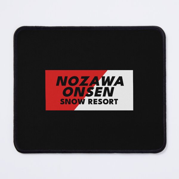 Item preview, Nozawaonsen Ski Resort 04 - Black, Japan Nagano Nozawa Onsen | Hakuba Niseko Hokkaido Shiga Kogen Snowboard Snowboarding Japow designed and sold by PawaPotto.