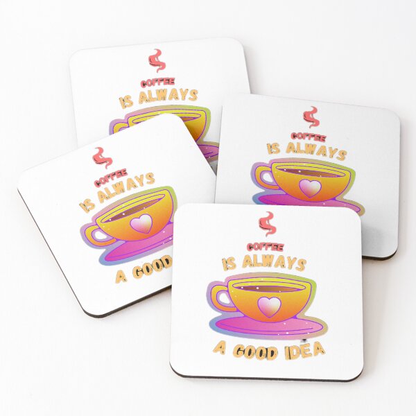 Item preview, Coffee is always a good idea. Typography designe. designed and sold by InsightA.