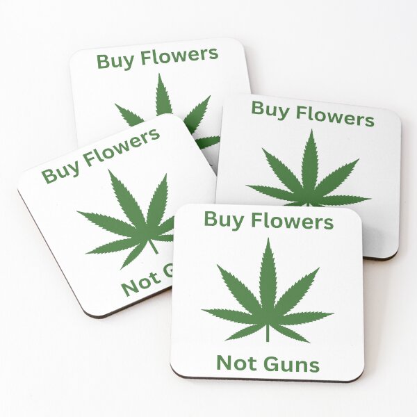 Item preview, Buy Flowers Not GUns designed and sold by KoolestDesigns.