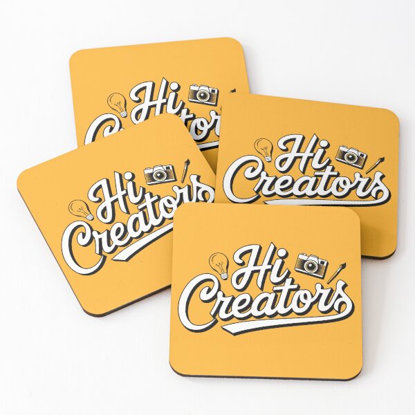 Item preview, Hi creators in large bold letters designed and sold by 90's Misaki.