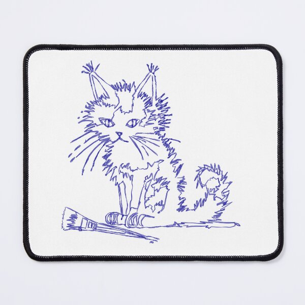 Item preview, Artist Cat (Navy) designed and sold by GetContented.