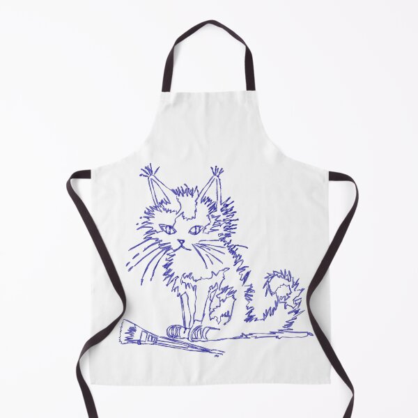 Item preview, Artist Cat (Navy) designed and sold by GetContented.