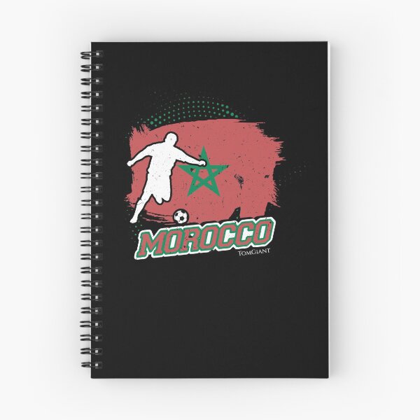 Item preview, Football Soccer Morocco Flag designed and sold by TomGiantDesigns.