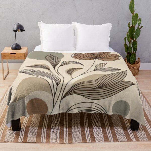 Item preview, Abstract Botanical Line Art on Neutral Background designed and sold by WildStroke.