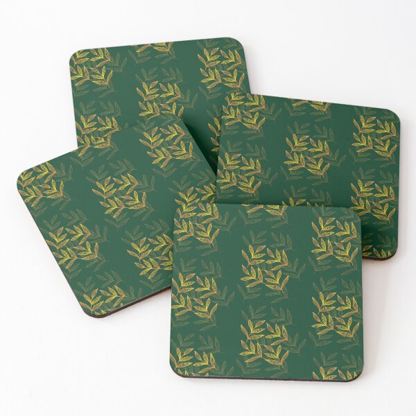 Item preview, Gold Leaf Pattern designed and sold by varshitha2024.