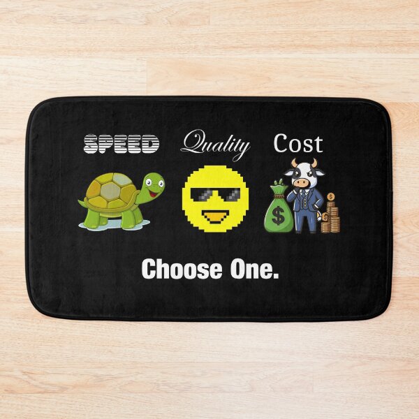 Item preview, Speed, Quality, Cost. Choose One. Funny Graphic T-Shirt designed and sold by ArnikDevDesigns.