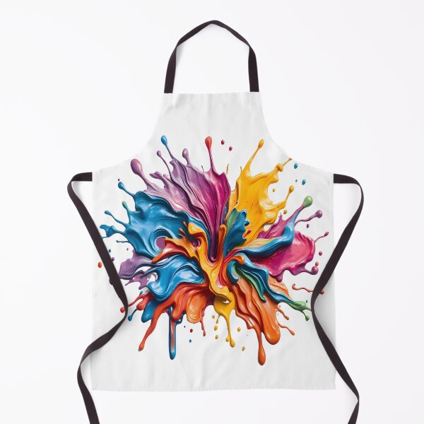 Item preview, Randomly spilled color revolution designed and sold by malik-modern-de.