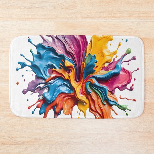 Item preview, Randomly spilled color revolution designed and sold by malik-modern-de.