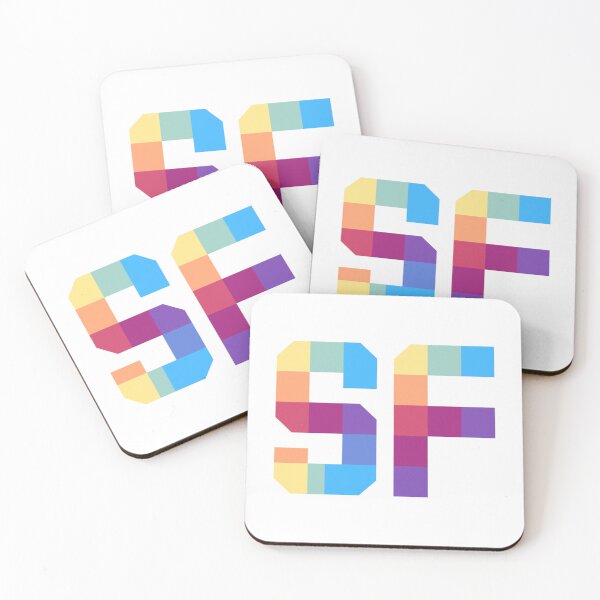Item preview, San Francisco SF Colorful designed and sold by Places By Hagen Carter.