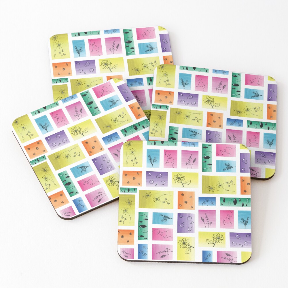 Item preview, Coasters (Set of 4) designed and sold by FuriByDesign.