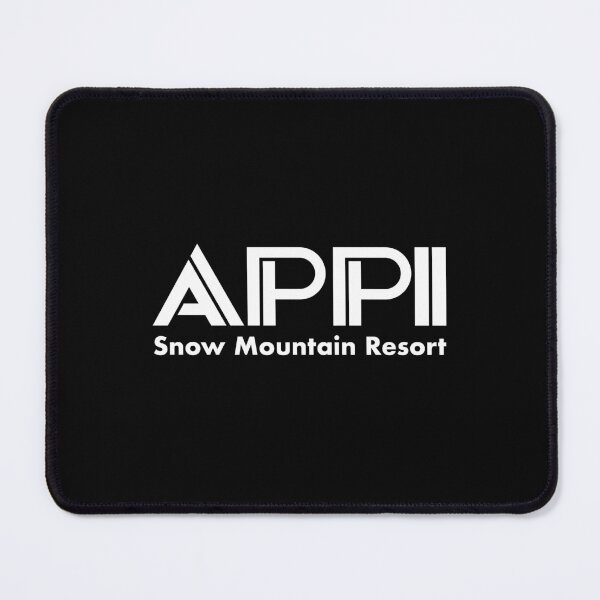 Item preview, APPI Kogen Ski Resort 02 - White, Iwate Japan | Hakuba Niseko Rusutsu Snowboard Snowboarding Japow designed and sold by PawaPotto.