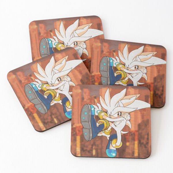 Item preview, Silver the Hedgehog designed and sold by NiceNuggetShop.