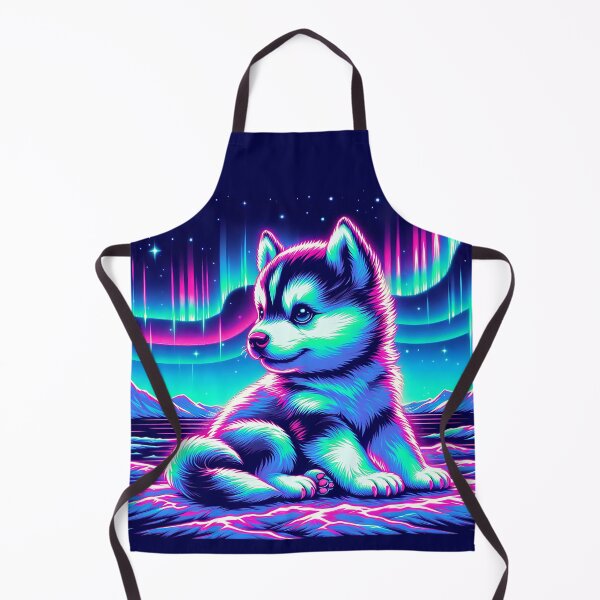 Item preview, Aurora Glow Husky Pup designed and sold by Taans-Creation.