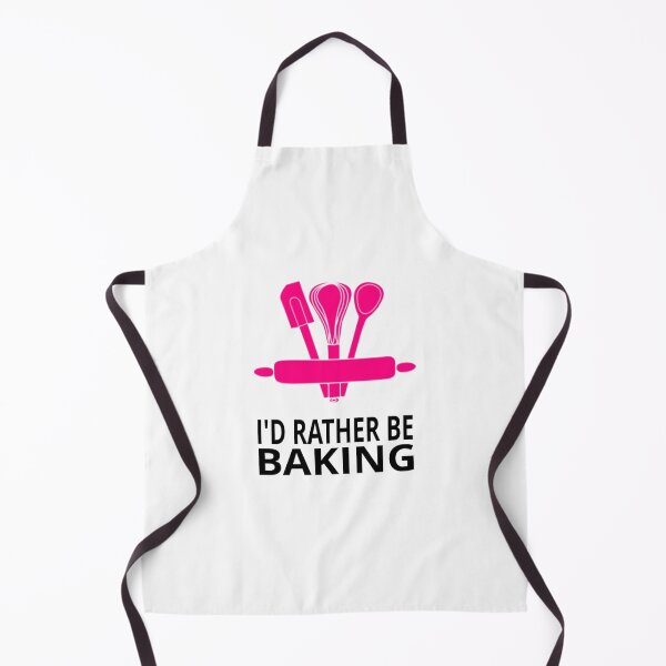 Item preview, I'd Rather Be Baking designed and sold by coolfuntees.