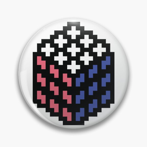 Item preview, Pixelated Rubik's Cube designed and sold by LunaticoDraws.
