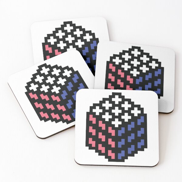 Item preview, Pixelated Rubik's Cube designed and sold by LunaticoDraws.