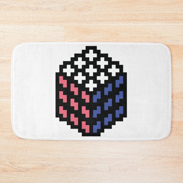 Item preview, Pixelated Rubik's Cube designed and sold by LunaticoDraws.